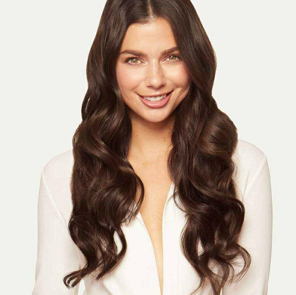 Other - SOLD...Luxy real hair extensions..chocolate brown,